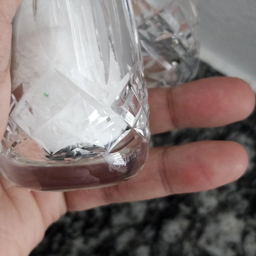 VINTAGE Waterford Crystal LISMORE Salt & Pepper Shaker‎ Set